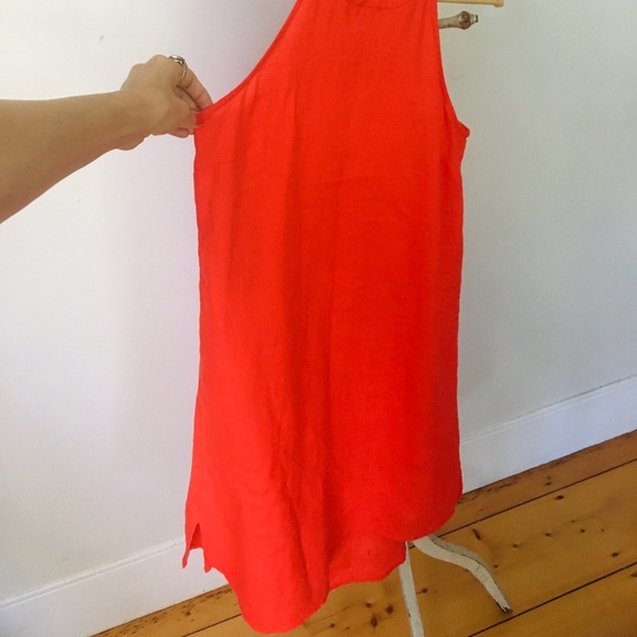 Vibrant linen shift dress - Picture 7 of 13